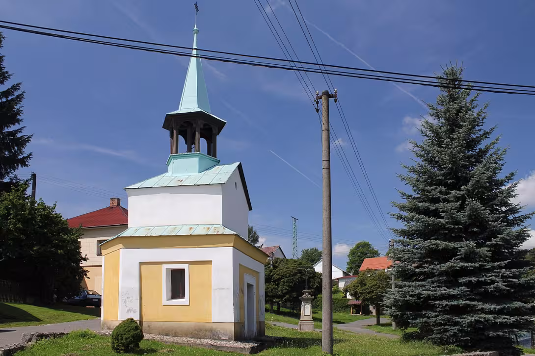 Dnešní pohled – kaple svatého Josefa (Drahotice)