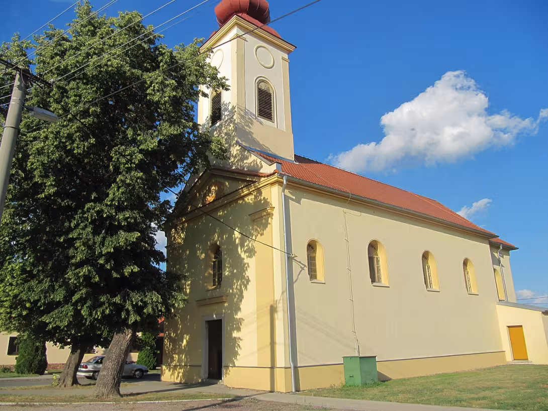 Dnešní pohled – kostel svatého Bartoloměje (Krhovice)