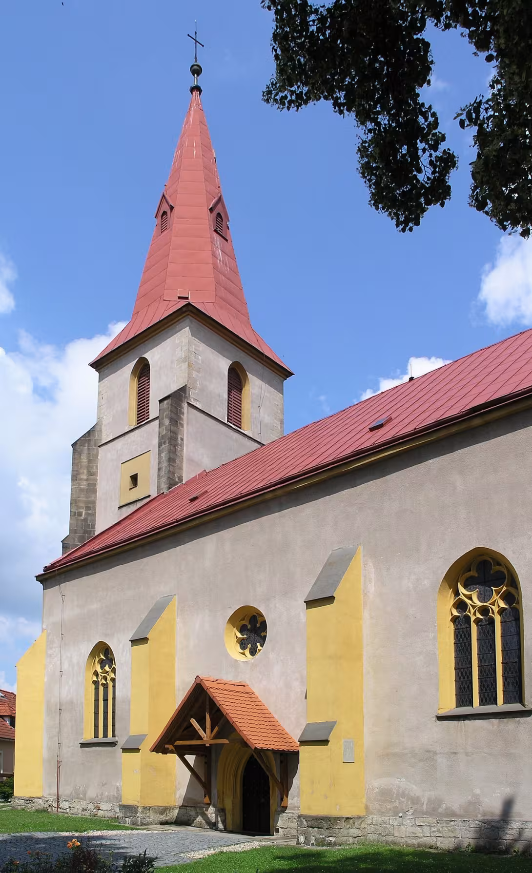 Dnešní pohled – kostel svatého Jakuba Většího (Chotěboř)
