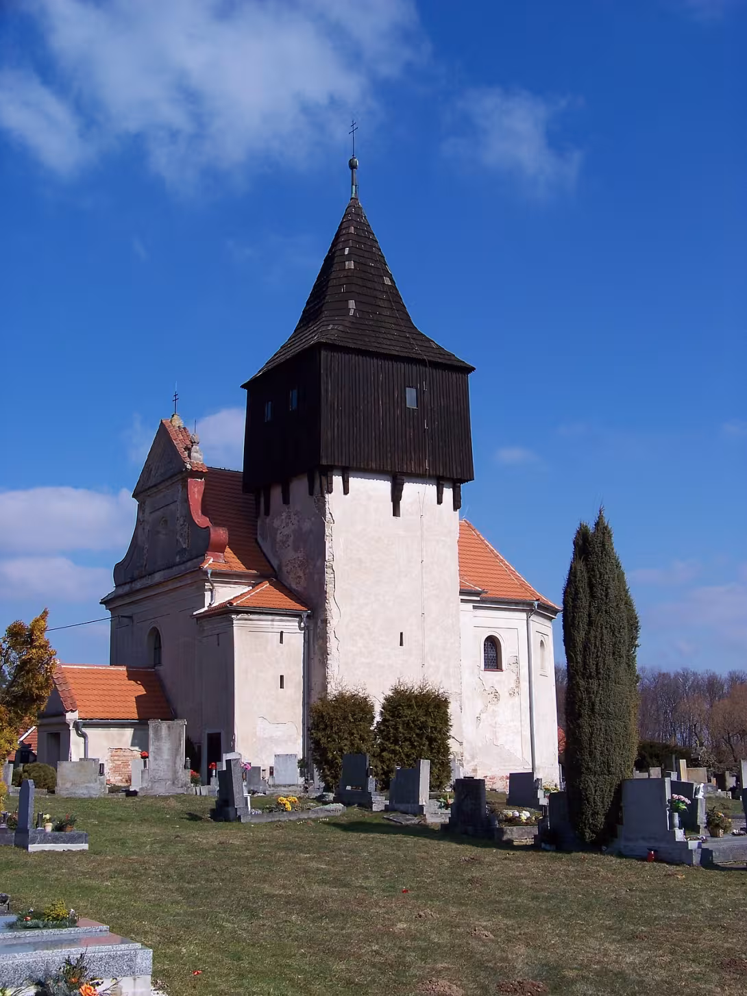 Dnešní pohled – kostel svatého Ondřeje na Sionu