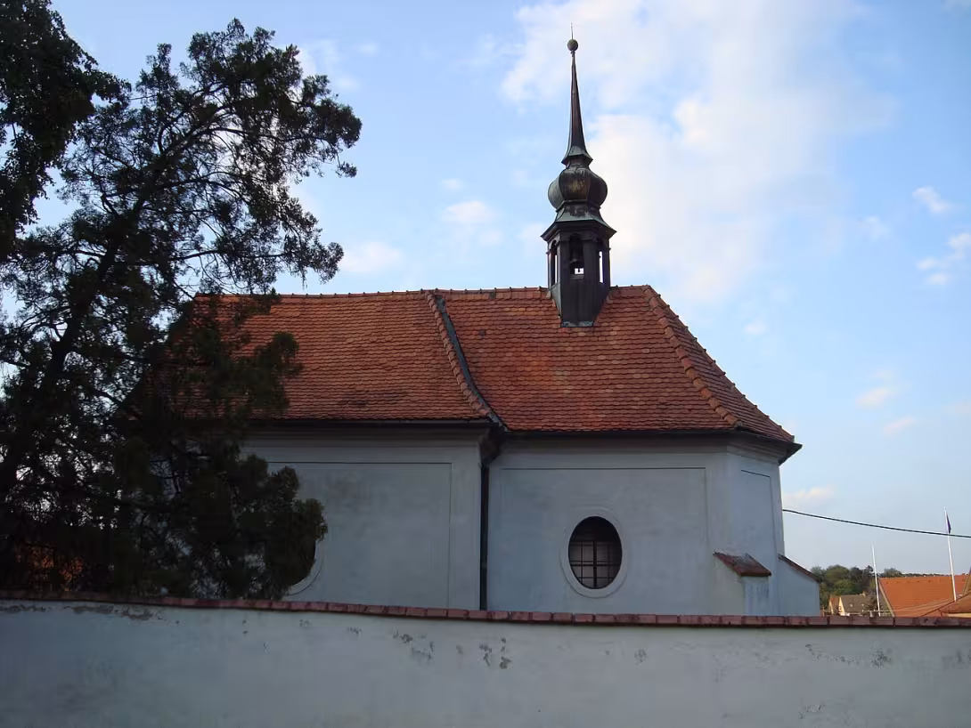 Dnešní pohled – kostel svatého Šimona a Judy (Radostice)