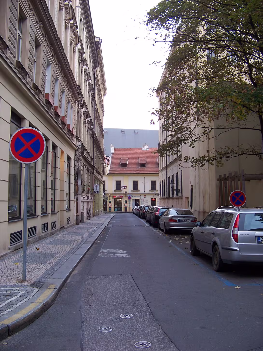 Dnešní pohled – U Dobřenských