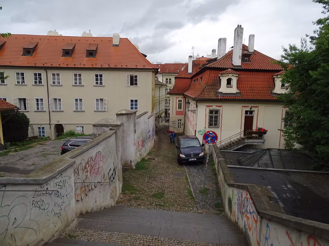 Dnešní pohled – U lanové dráhy
