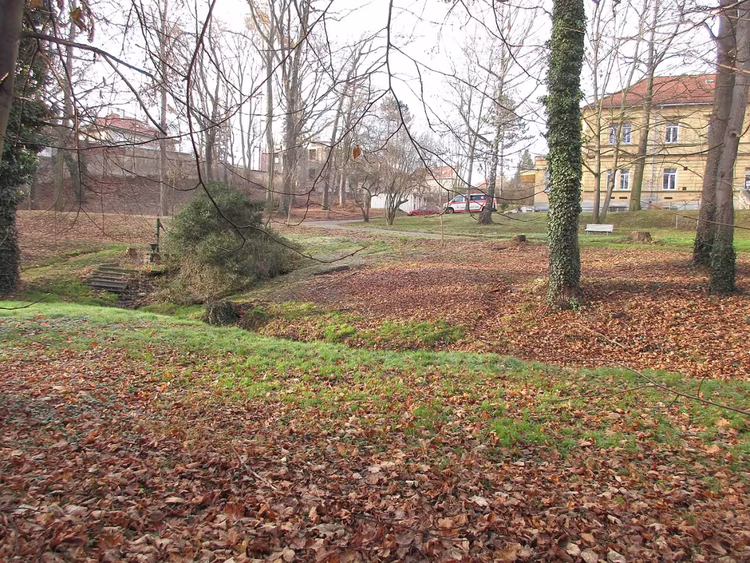 Dnešní pohled – Bučkovy sady