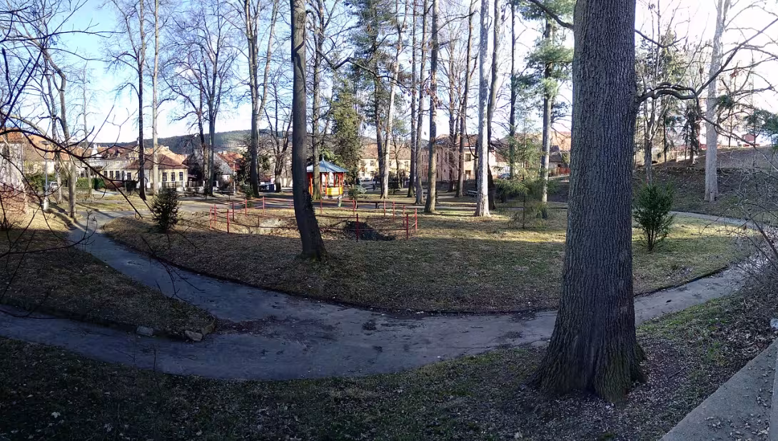 Dnešní pohled – Štěpánčin park