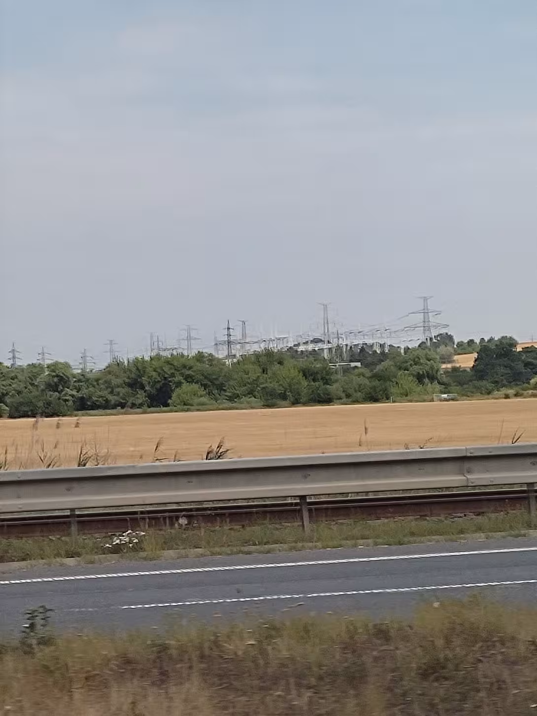 Dnešní pohled – rozvodna Otrokovice