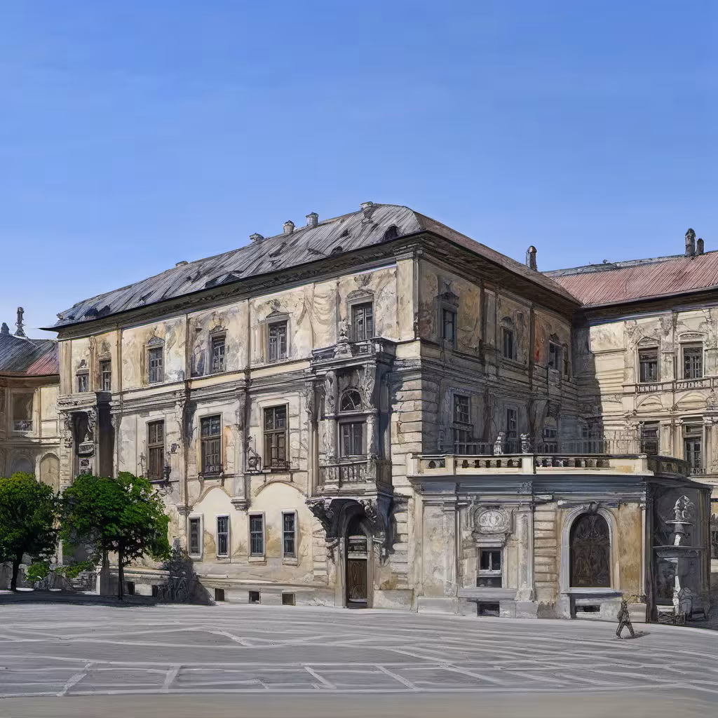 Historická podoba – Berglův palác