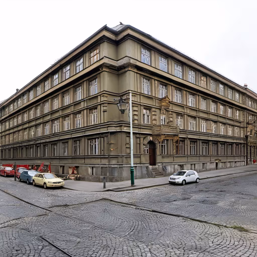 Historická podoba – Budova Vojenského zeměpisného ústavu