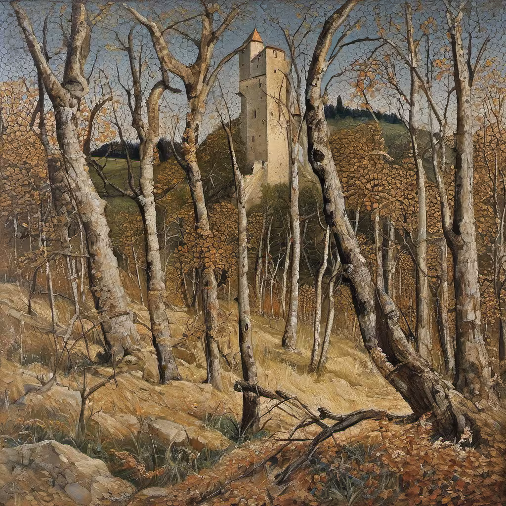 Historická podoba – Hausberk (Křimov)