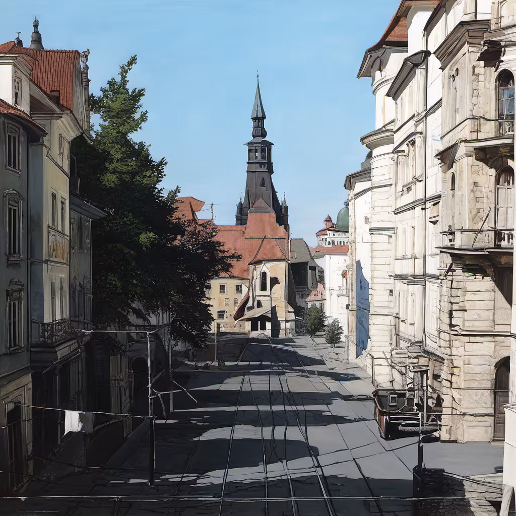 Historická podoba – Husova (Staré Brno)