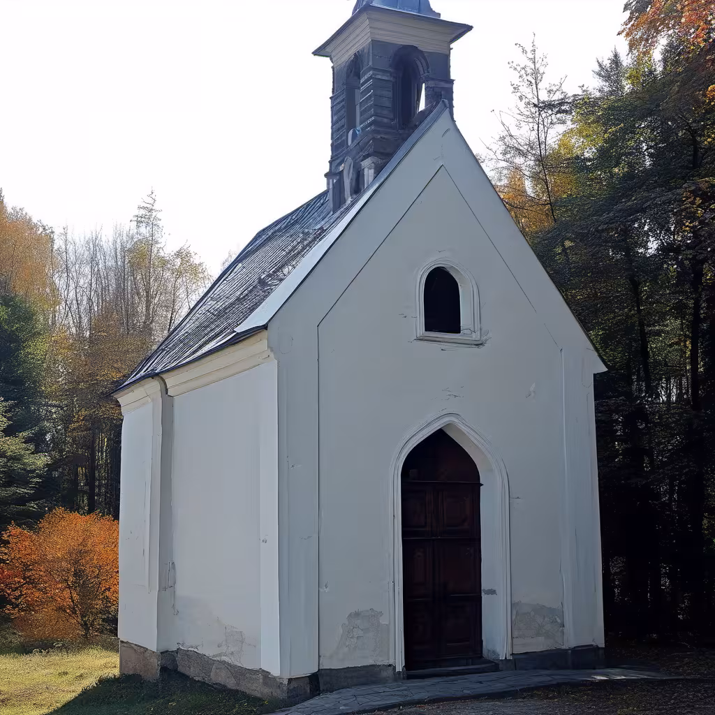 Historická podoba – kaple (Mírová)