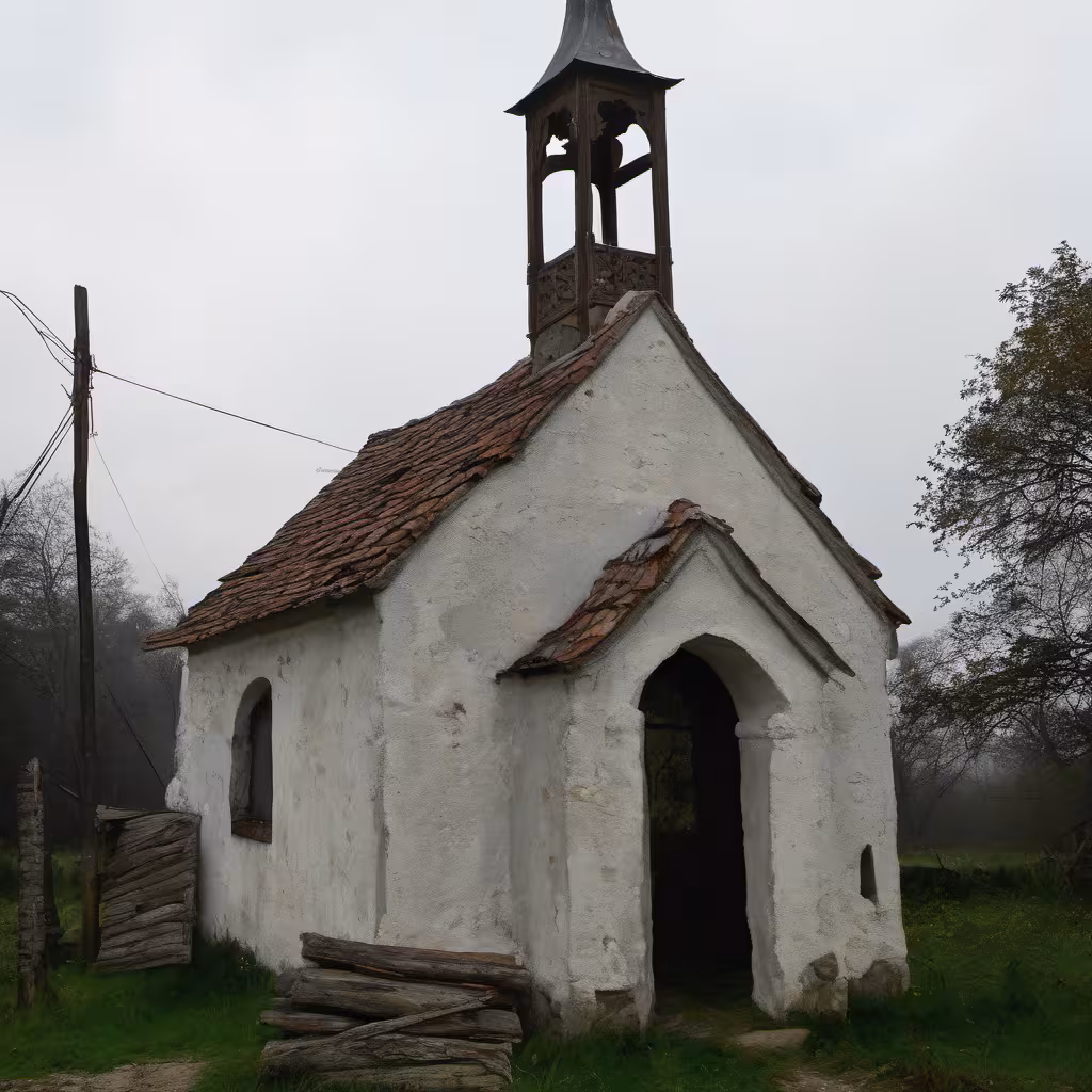 Historická podoba – kaple Andělů Strážných (Encovany)