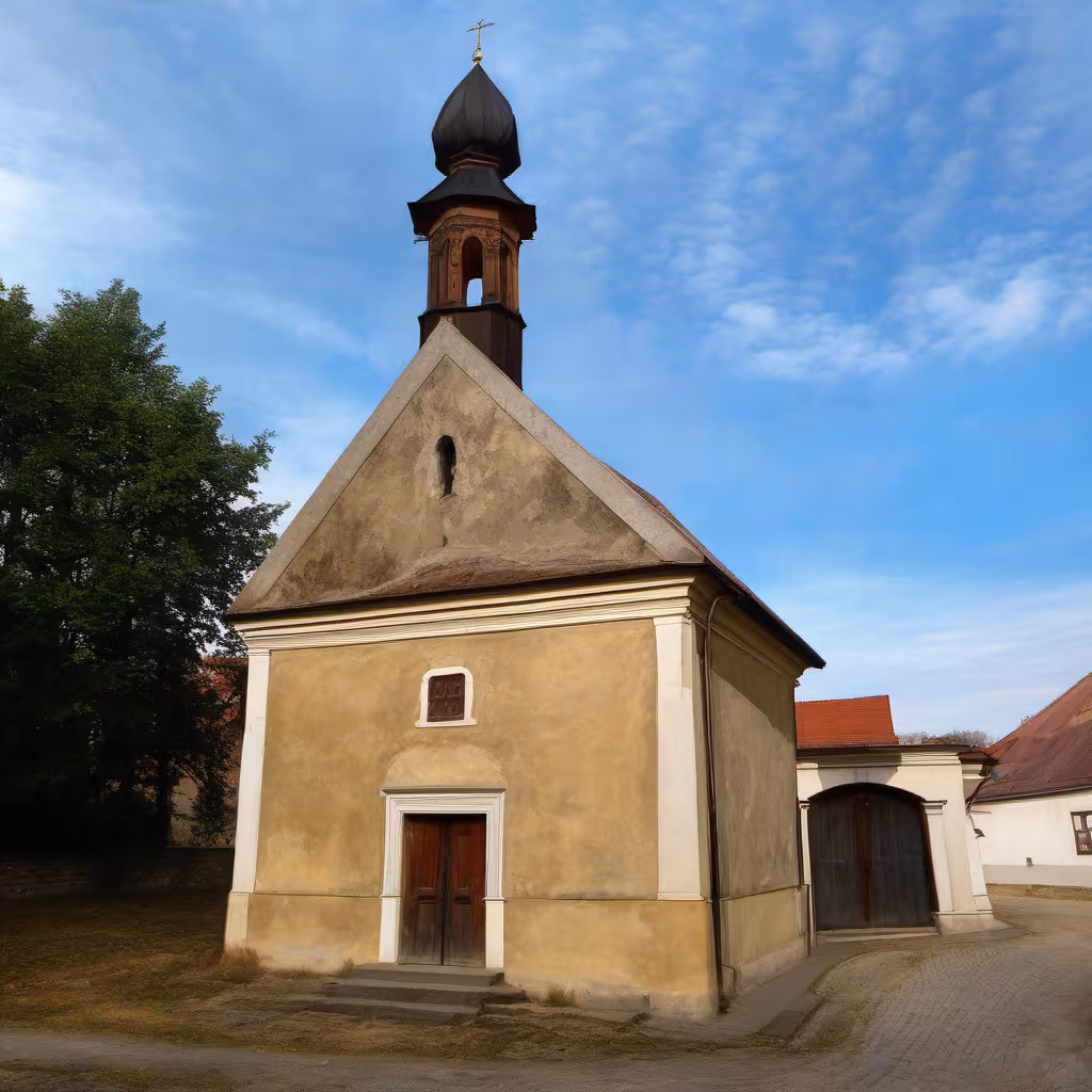 Historická podoba – kaple Nalezení svatého Kříže (Velká Dobrá)
