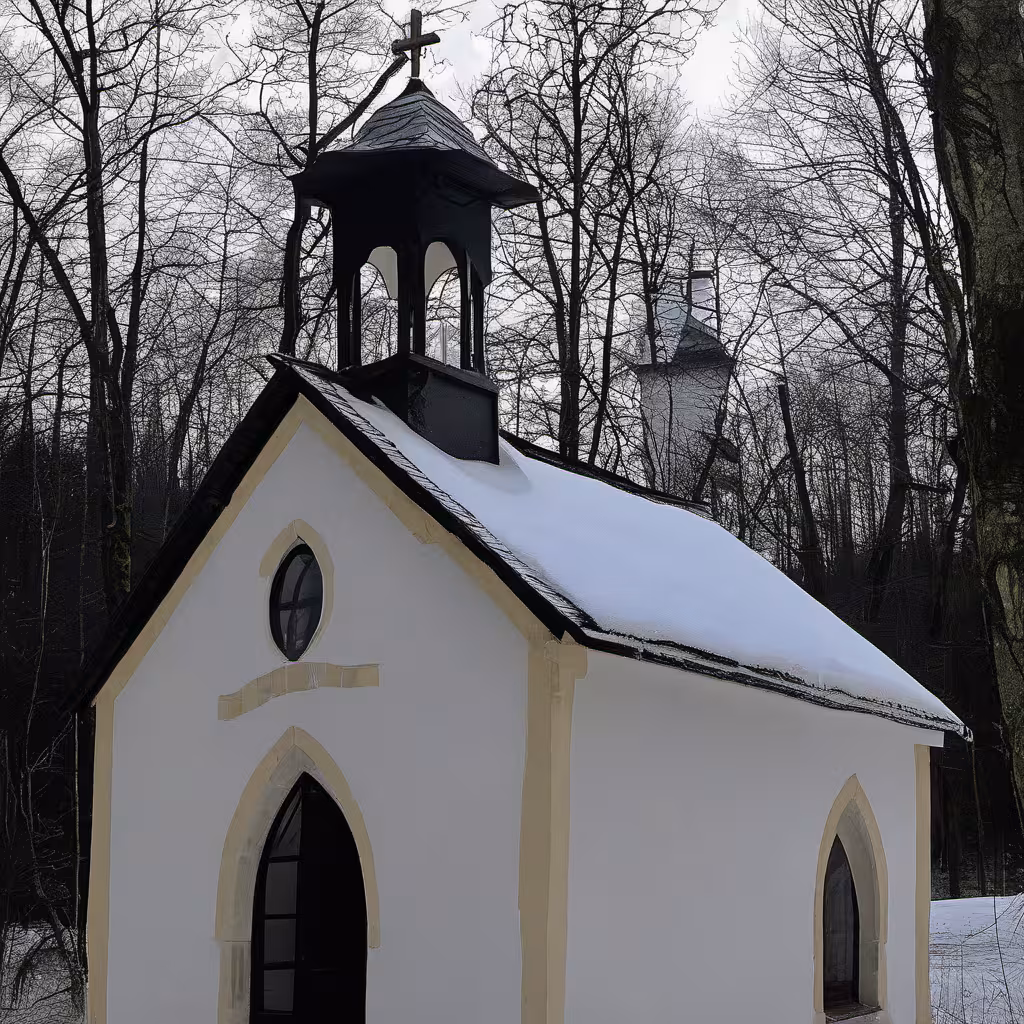 Historická podoba – Kaple Panny Marie (Andělská Hora)