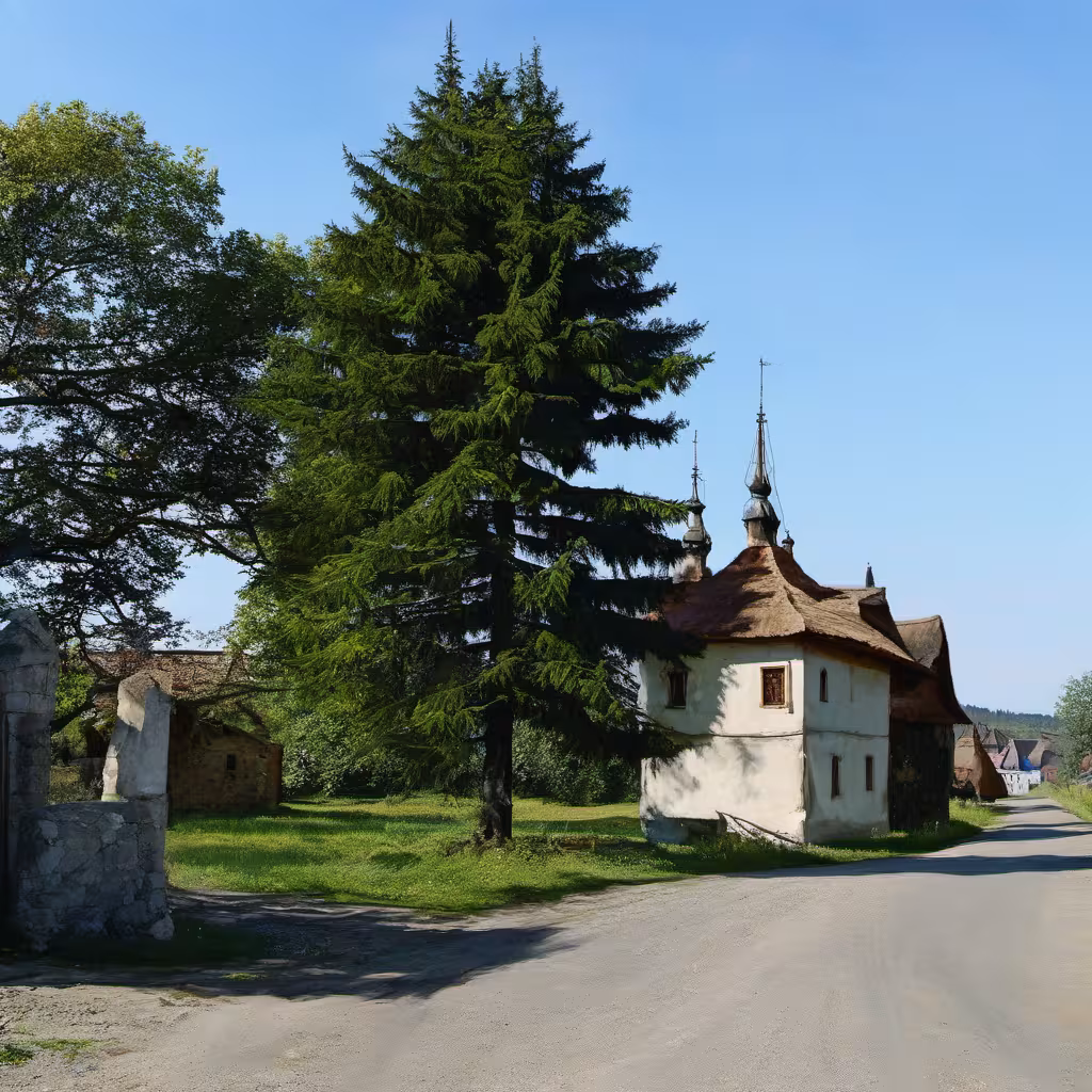 Historická podoba – kaple svaté Anny (Husí Lhota)