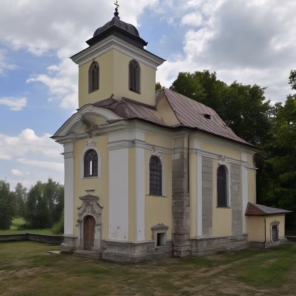 Historická podoba – kaple svatého Jana Nepomuckého (Železný Brod)