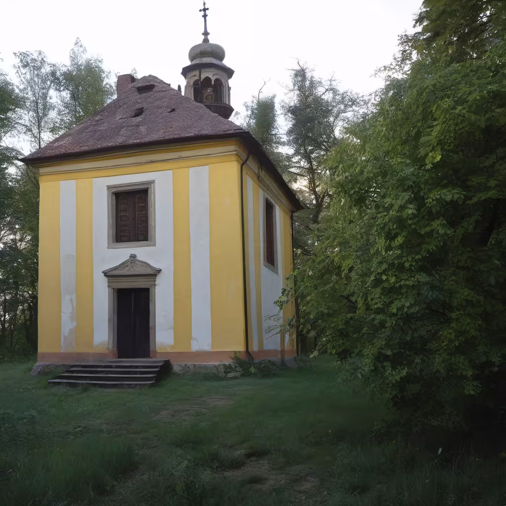 Historická podoba – kaple svatého Jana Nepomuckého (Stráž pod Ralskem)