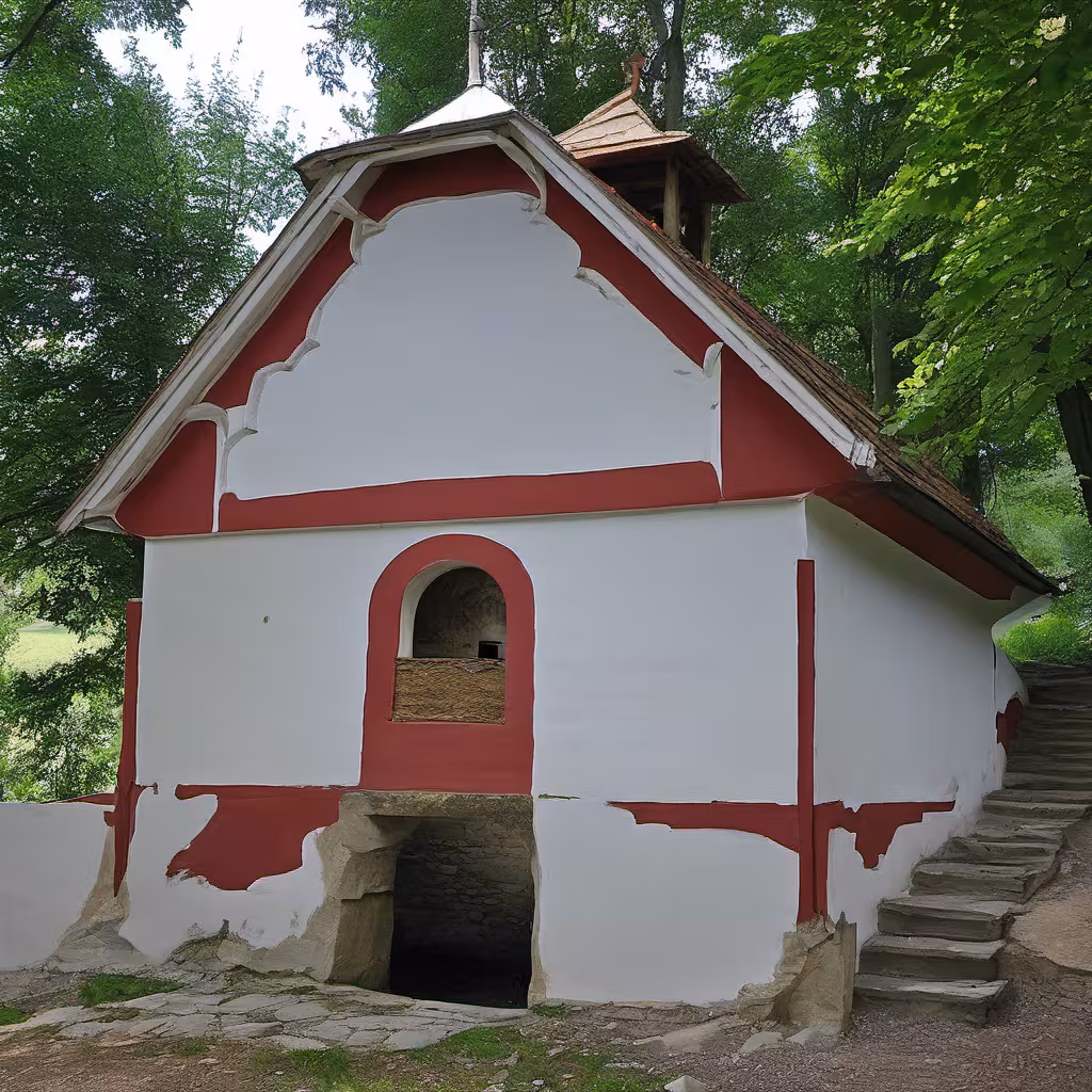 Historická podoba – kaplička svaté Kateřiny