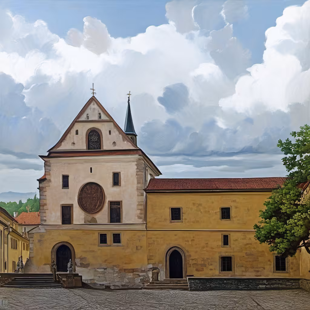 Historická podoba – Klášter kapucínů na Hradčanech