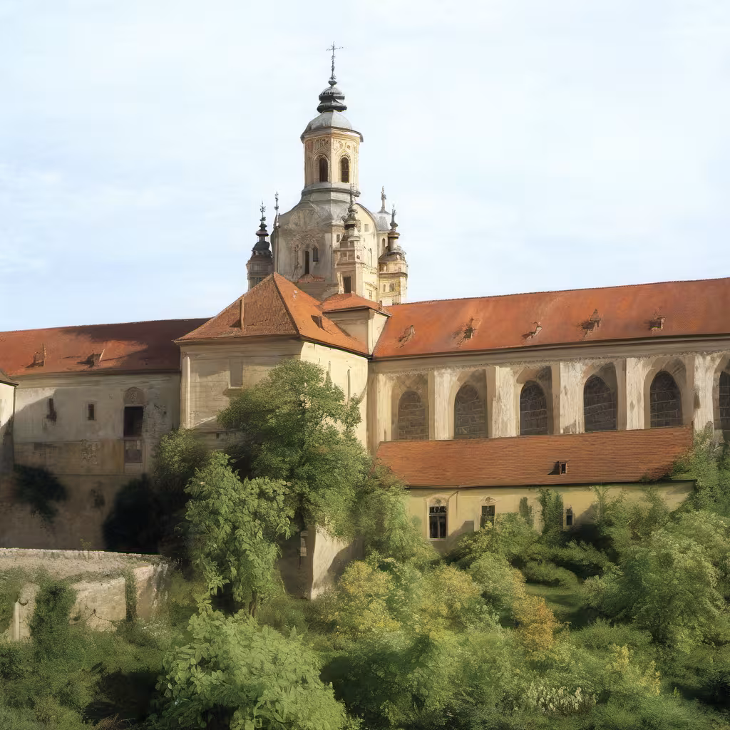 Historická podoba – Kladrubský klášter