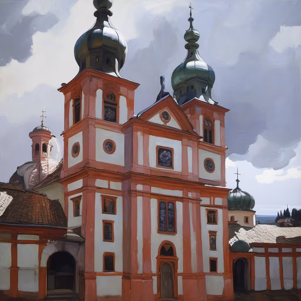Historická podoba – Kostel Nanebevzetí Panny Marie a svaté Máří Magdaleny