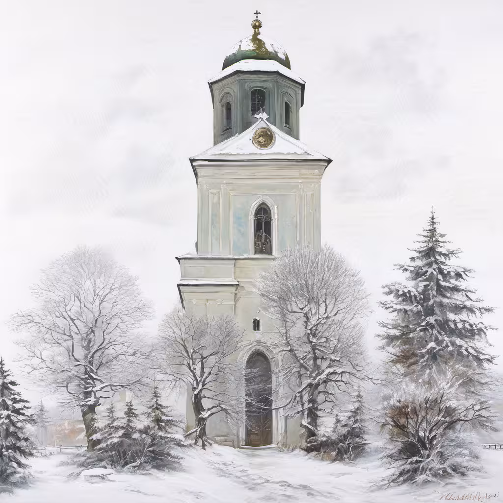 Historická podoba – Kostel Narození Panny Marie (Běrunice)