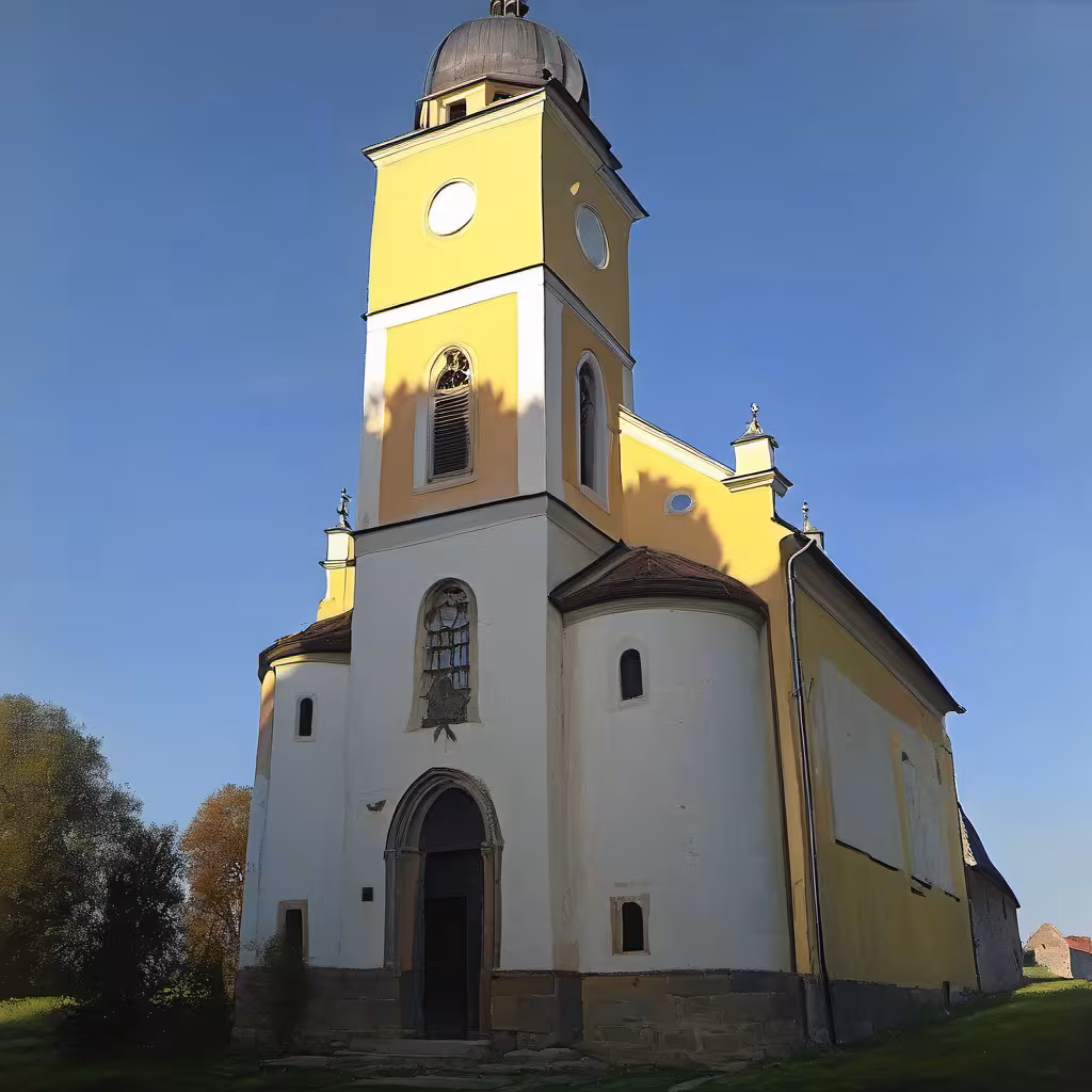 Historická podoba – Kostel Navštívení Panny Marie (Velké Poříčí)