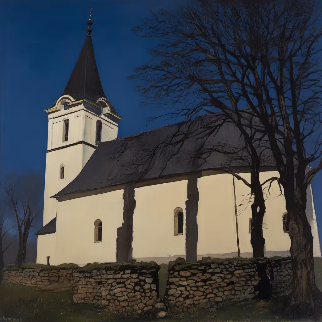 Historická podoba – Kostel Nejsvětější Trojice (Hlavnice)