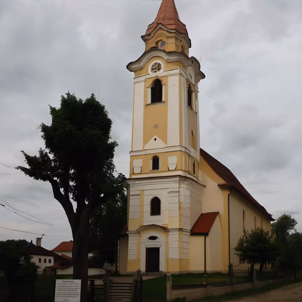 Historická podoba – kostel Stětí svatého Jana Křtitele (Starý Petřín)