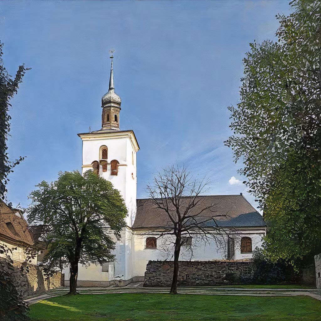 Historická podoba – kostel svaté Alžběty Uherské ve Cvikově