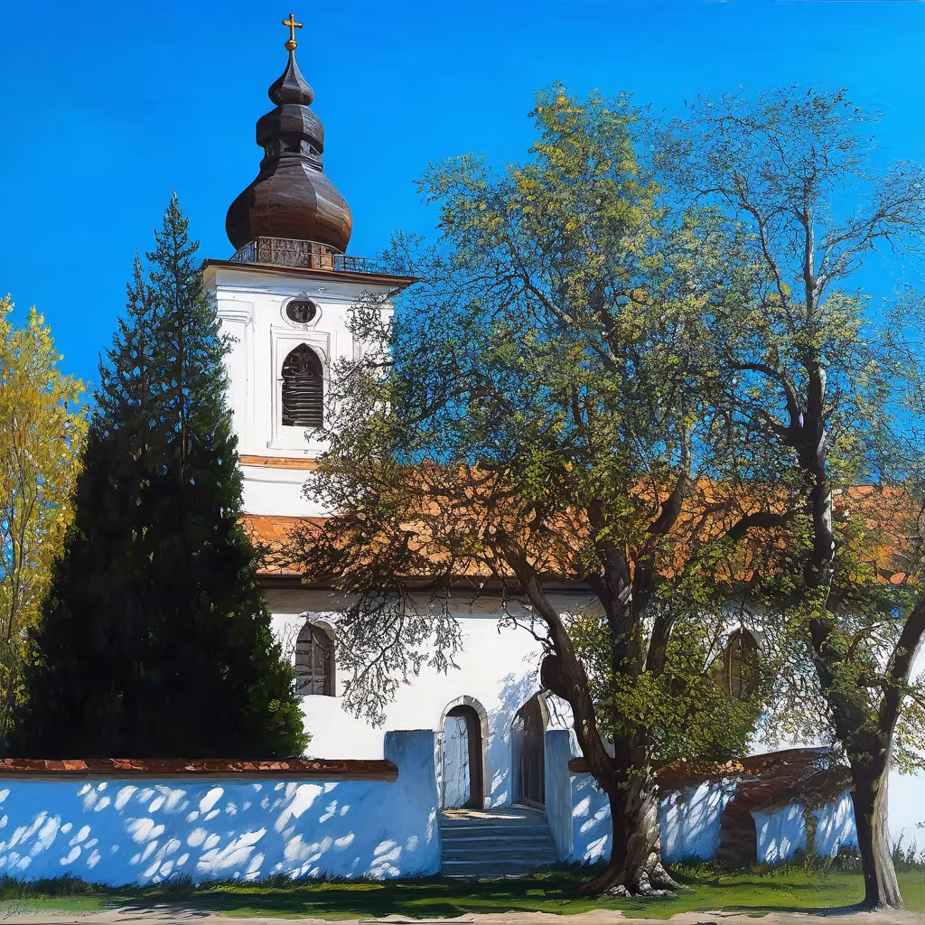 Historická podoba – Kostel svatých Petra a Pavla (Petrovice)