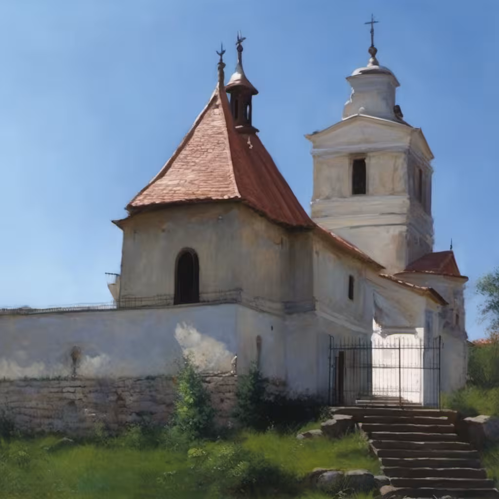 Historická podoba – kostel svatých Petra a Pavla (Volfířov)