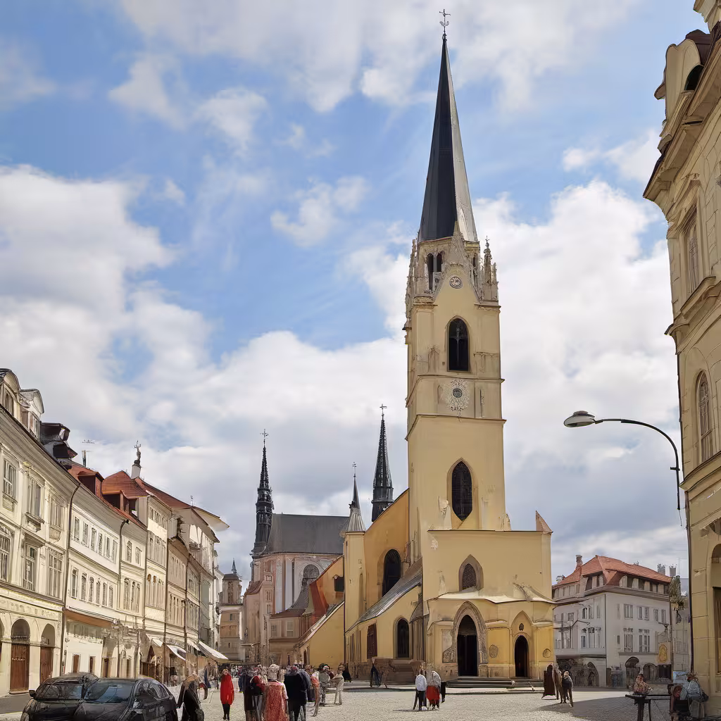 Historická podoba – kostel svatého Antonína Velikého