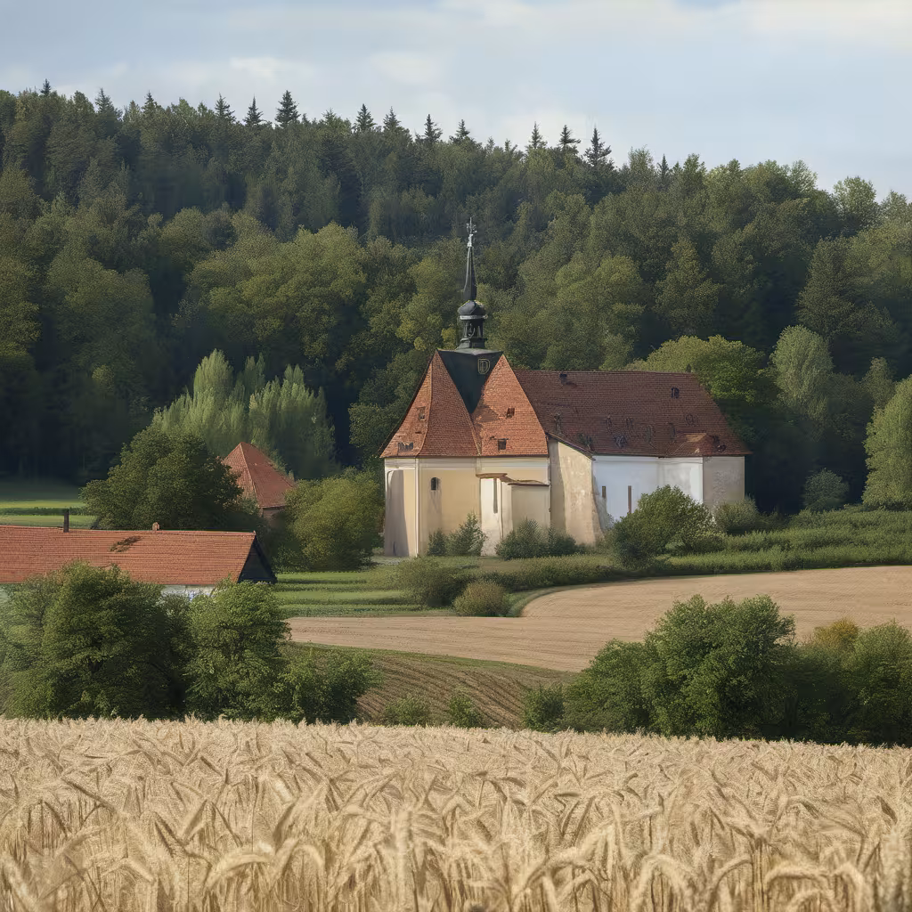 Historická podoba – Kostel svatého Blažeje (Žerotín)