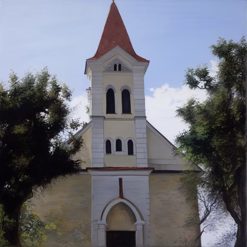 Historická podoba – Kostel svatého Cyrila a Metoděje (Ohnišov)