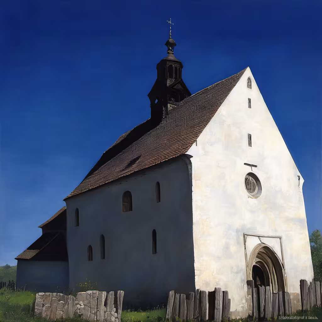 Historická podoba – kostel svatého Jakuba Většího v Tečovicích