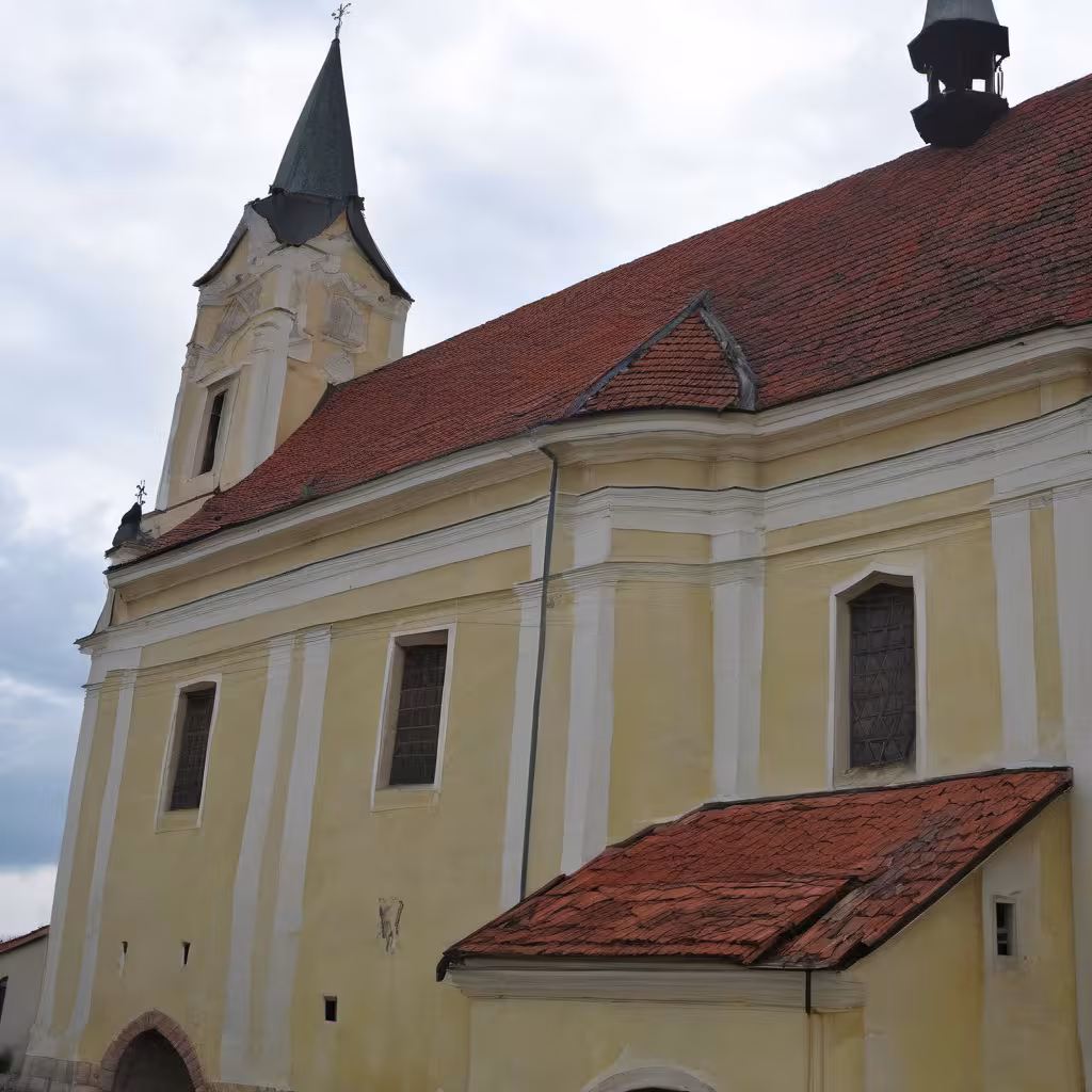 Historická podoba – kostel svatého Jana Křtitele (Čechy pod Kosířem)