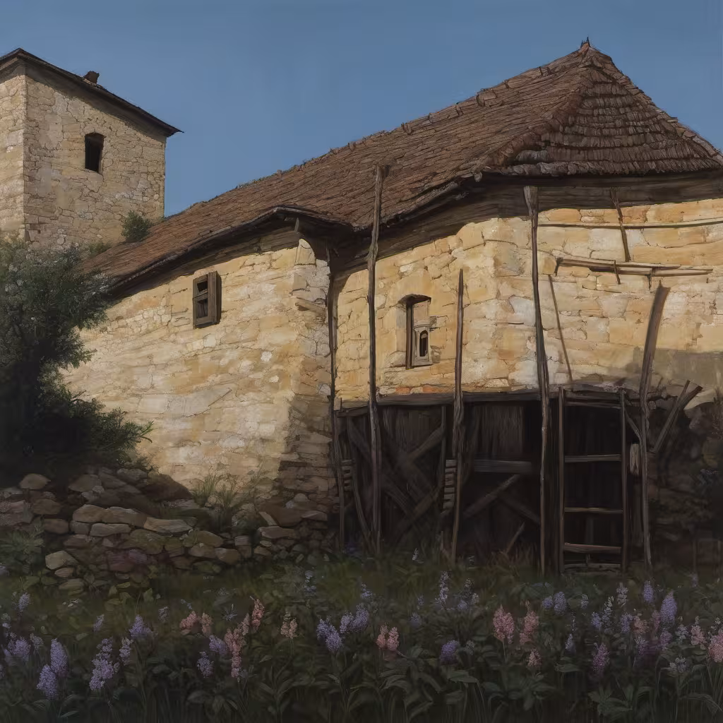 Historická podoba – Kostel svatého Jiří (Malešov)