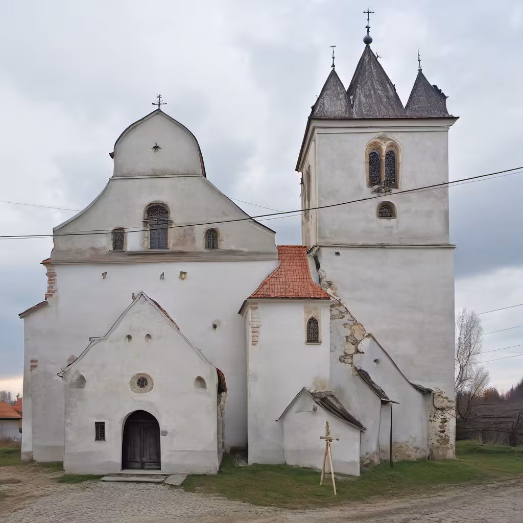 Historická podoba – kostel svatého Jiljí (Prosiměřice)