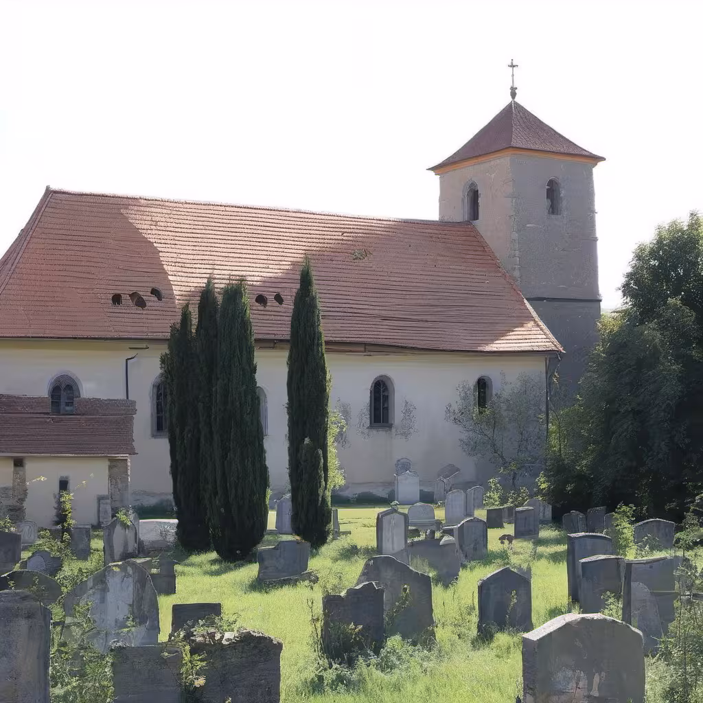 Historická podoba – kostel svatého Jošta (Dolní Pertoltice)
