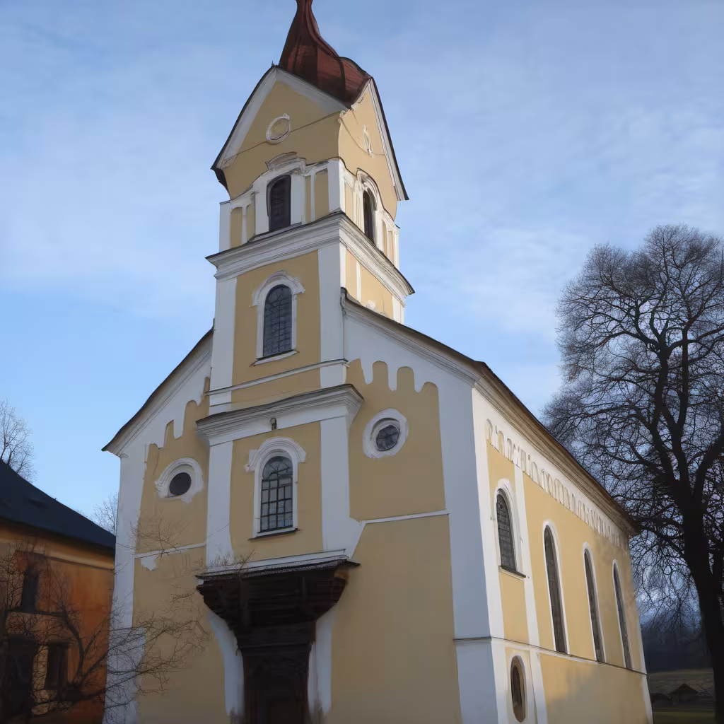 Historická podoba – kostel svatého Josefa (Lichkov)