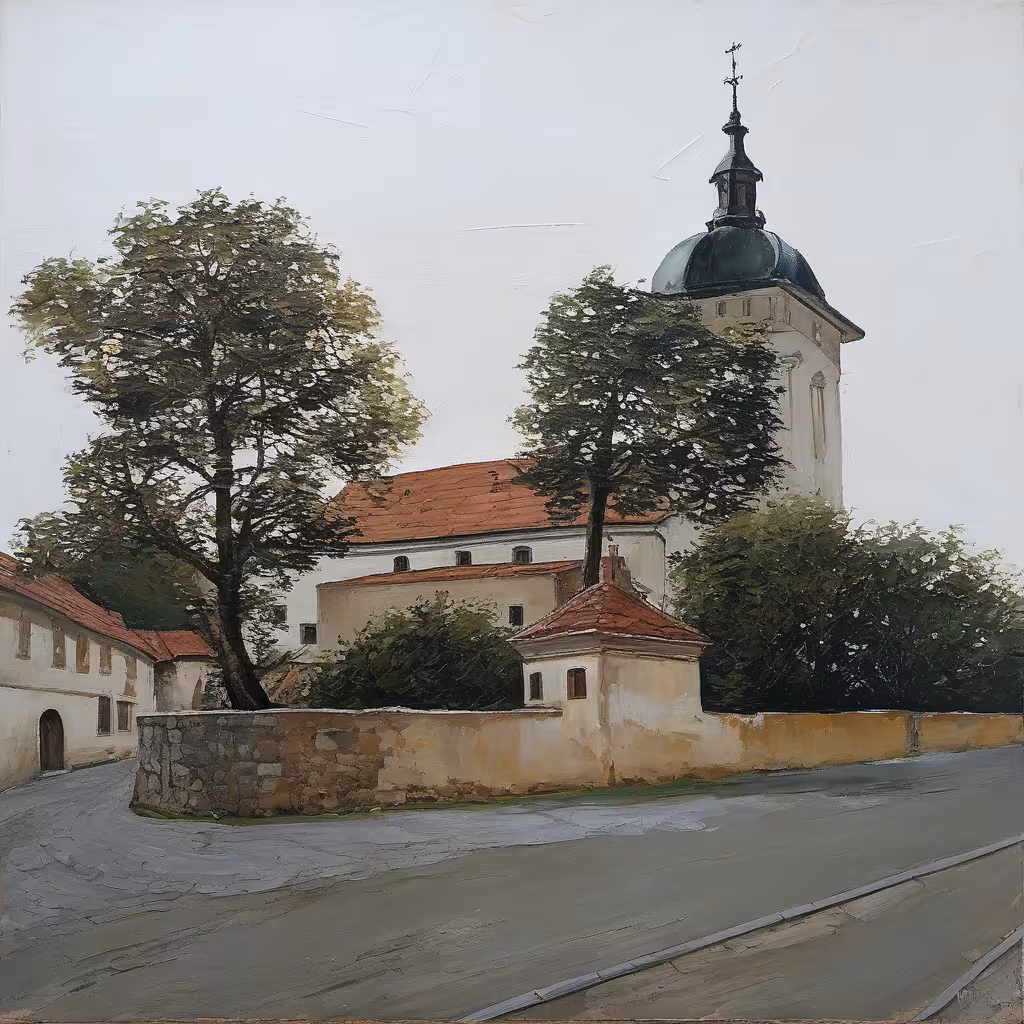 Historická podoba – kostel svatého Klimenta (Dobřenice)