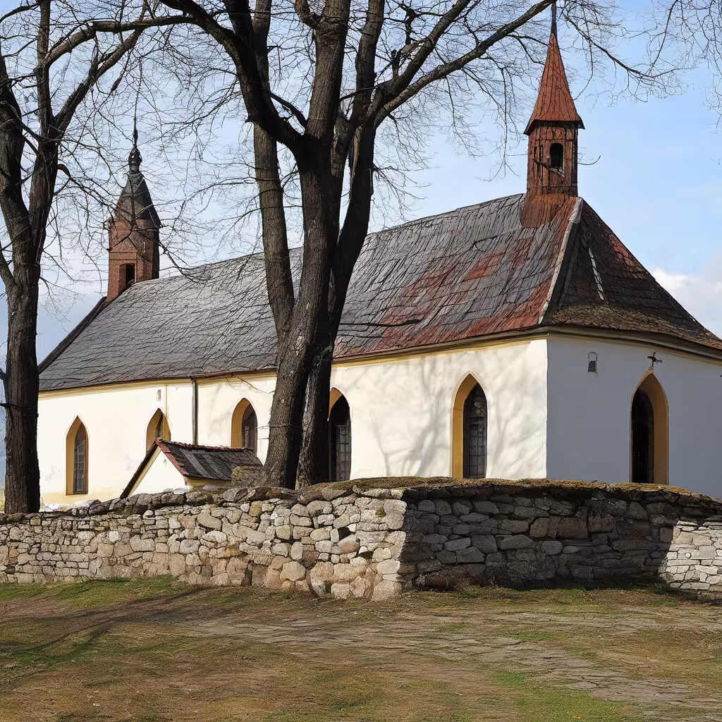 Historická podoba – Kostel svatého Mikuláše ve Svatém Mikuláši