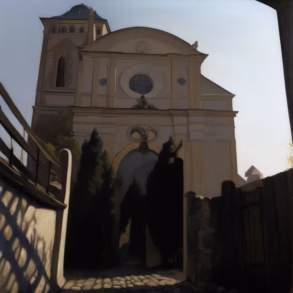 Historická podoba – Kostel svatého Otmara