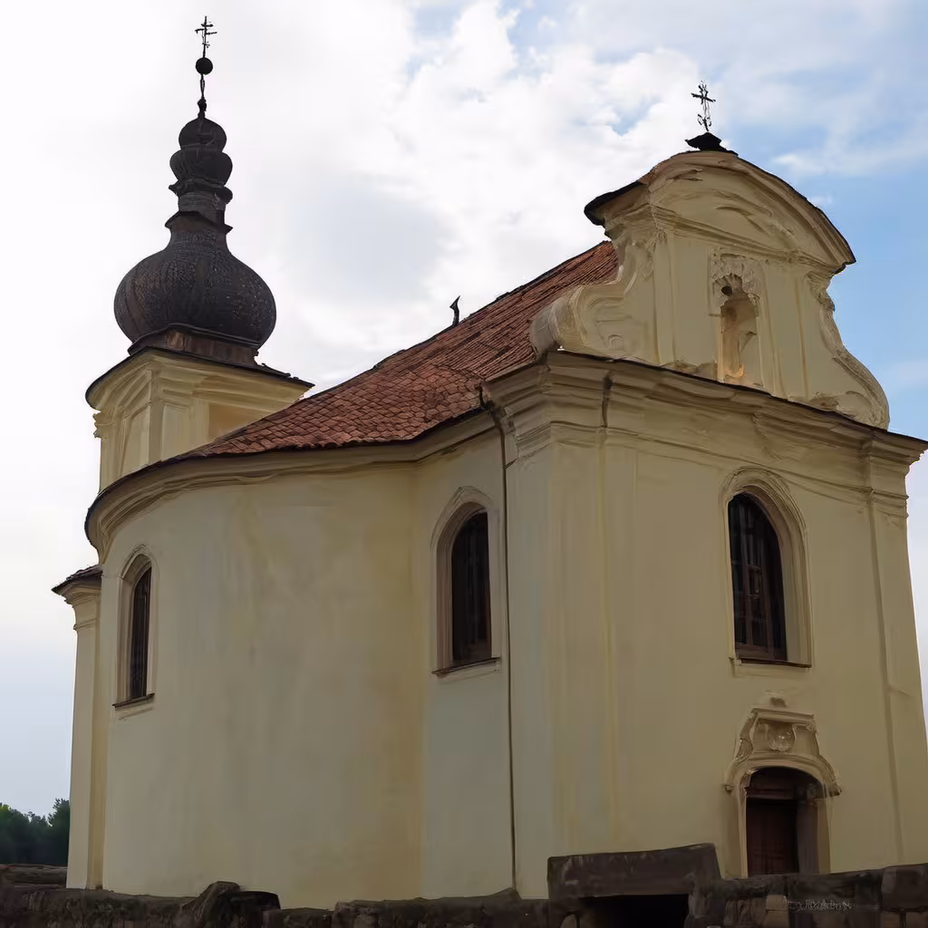 Historická podoba – kostel svatého Petra a Pavla v Doksanech