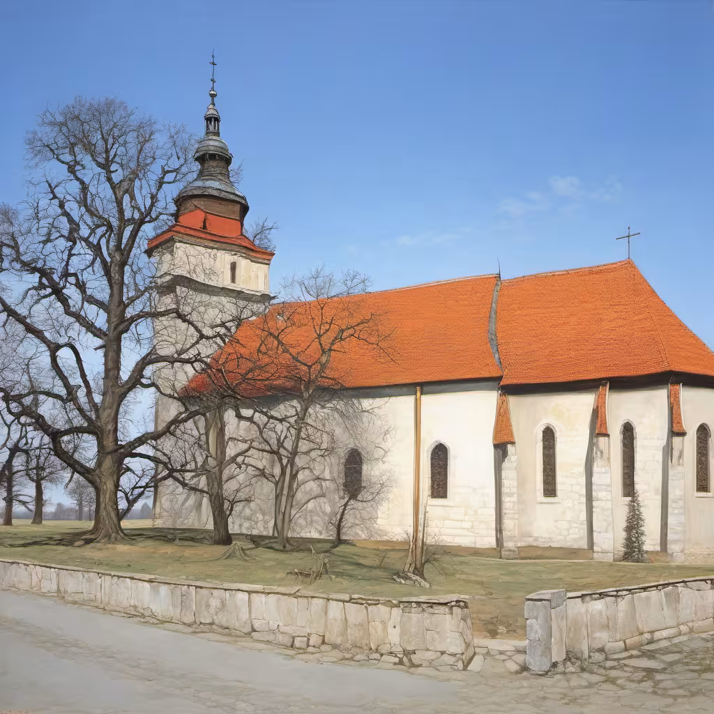 Historická podoba – Kostel svatého Prokopa (Žiželice)