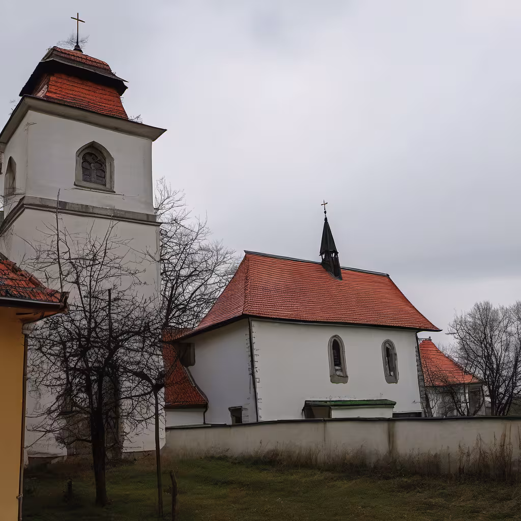 Historická podoba – kostel svatého Prokopa (Křtěnov)
