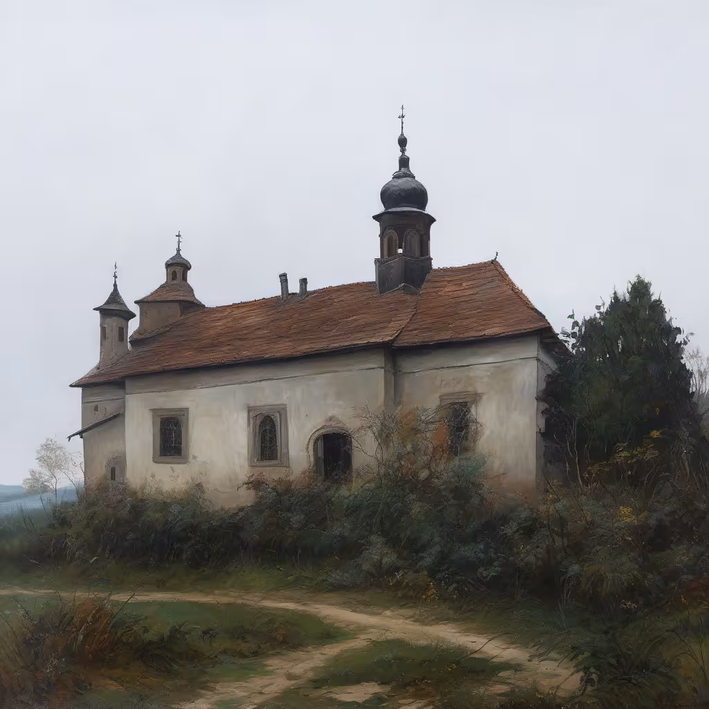 Historická podoba – Kostel svatého Václava (Lipenec)