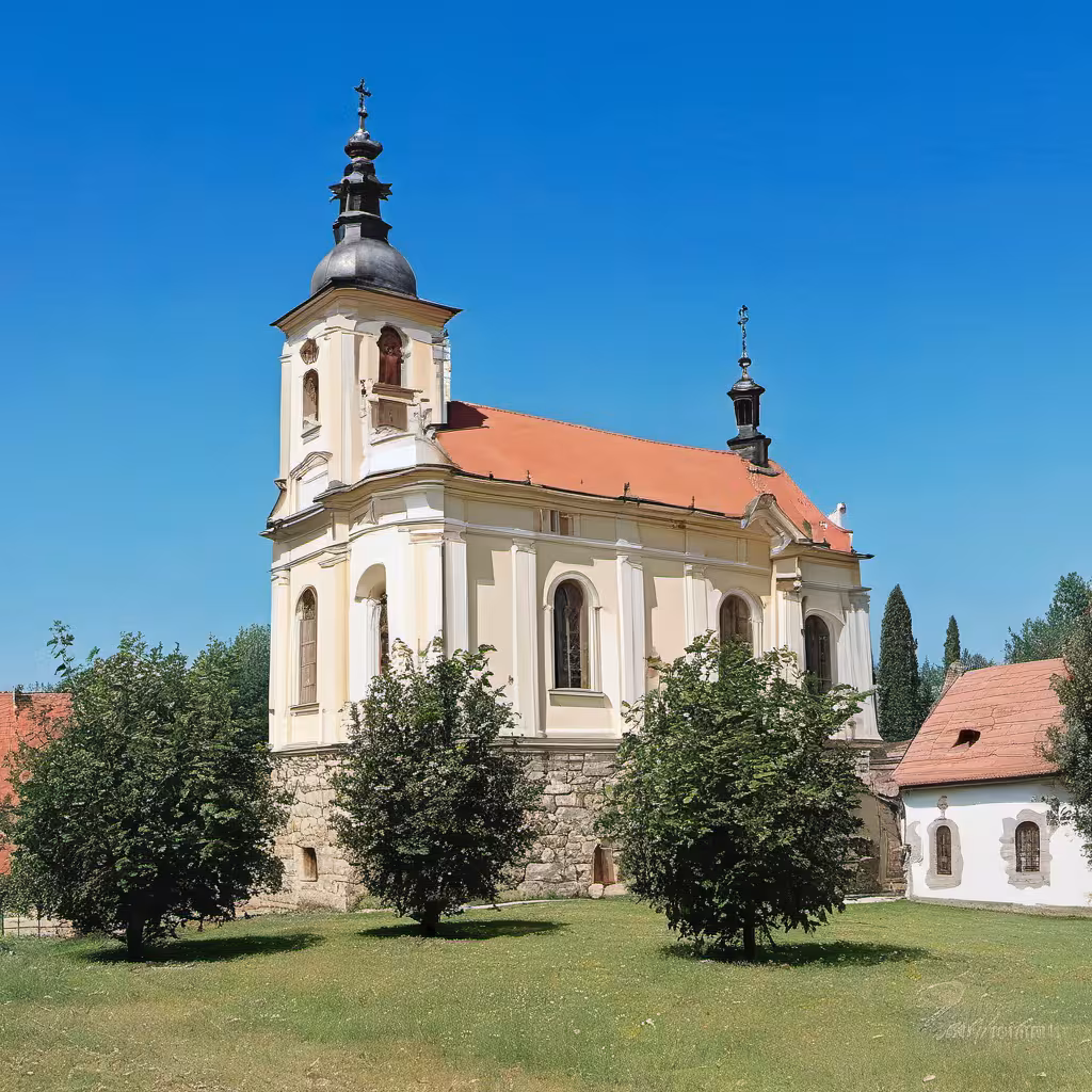 Historická podoba – Kostel svatého Václava (Veliš)
