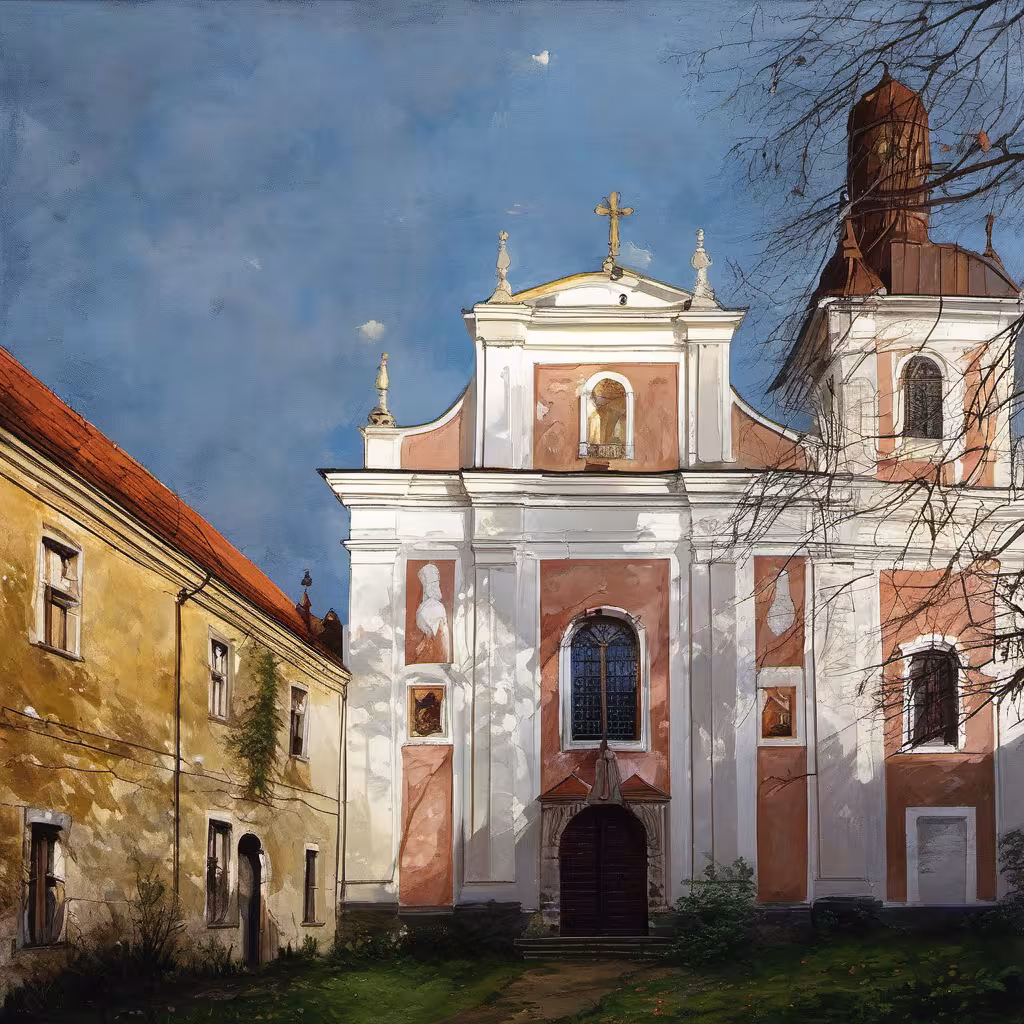 Historická podoba – Kostel svatého Václava v Bělé pod Bezdězem